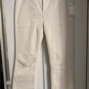 Madewell Off-White Denim Pants